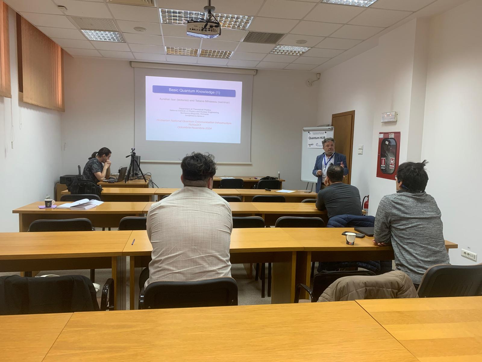 RoNaQCI IFIN-HH Training, October 22 - November 7, 2024, Magurele